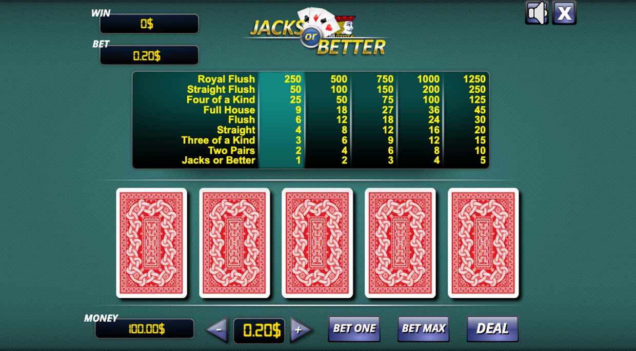 Jacks or Better  logo