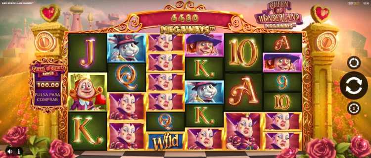 Queen of Wonderland Megaways logo