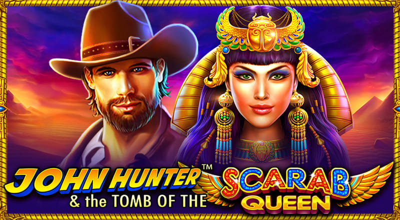 John Hunter and the Tomb of the Scarab Queen logo