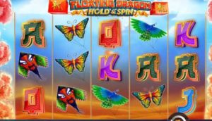Floating Dragon Hold and Spin logo