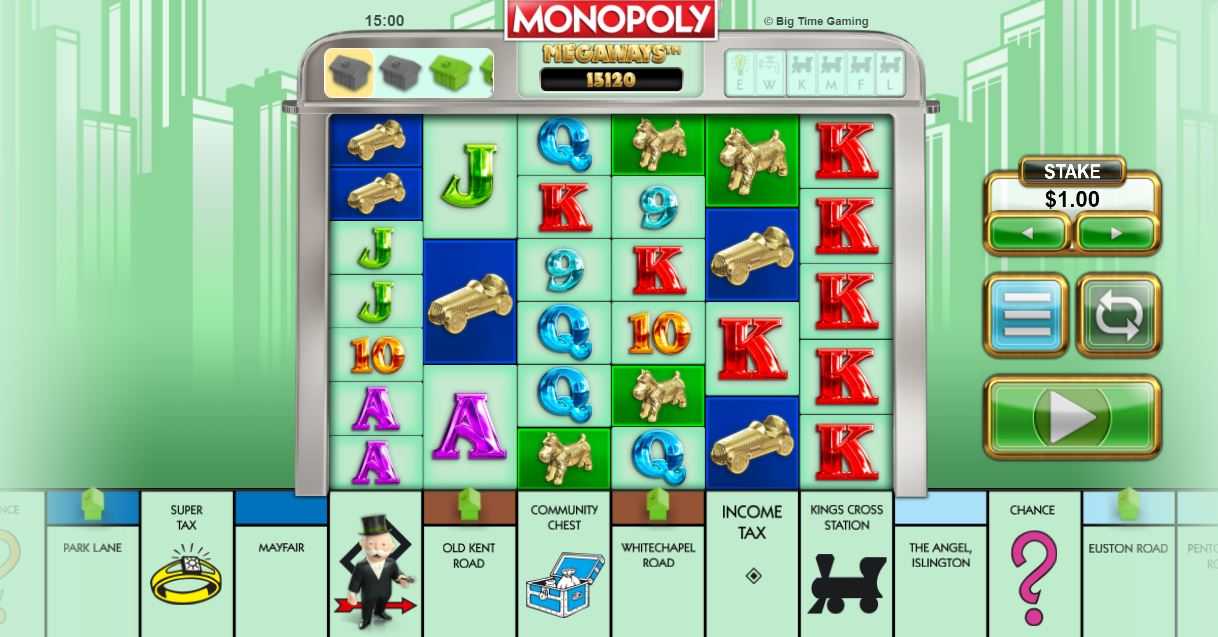 Monopoly Megaways logo