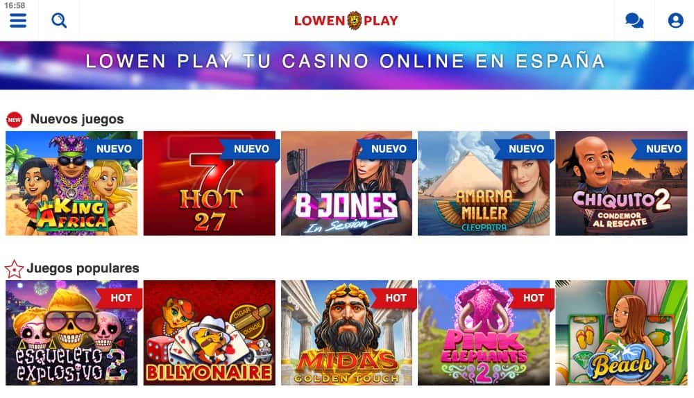 Wolfy Casino Desktop