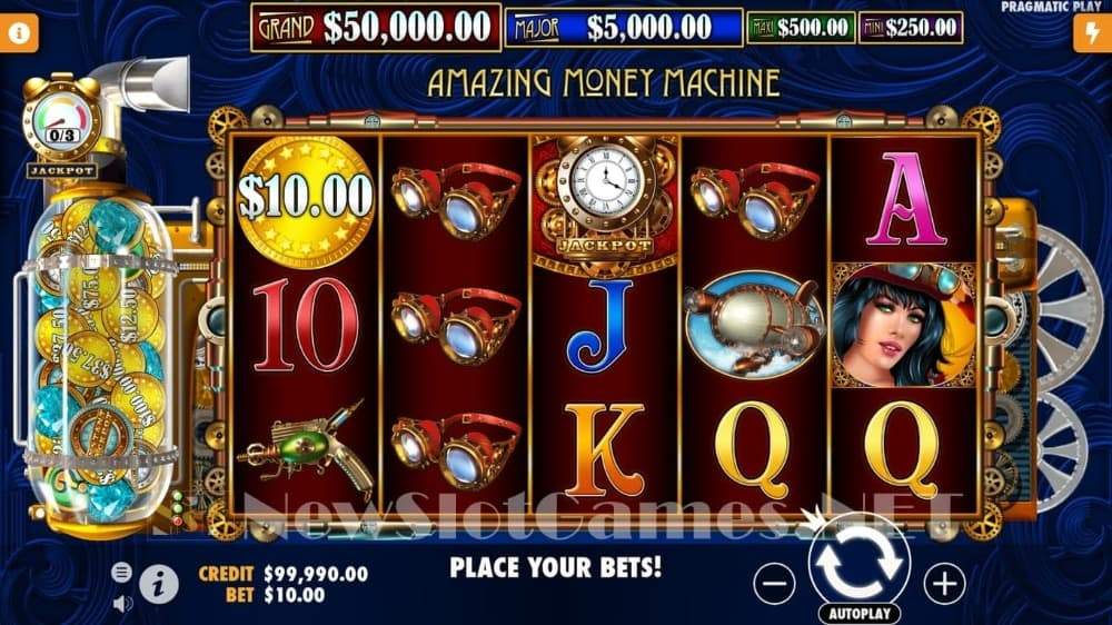 The Amazing Money Machine logo