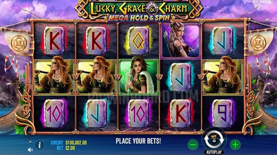 Lucky Grace And Charm logo